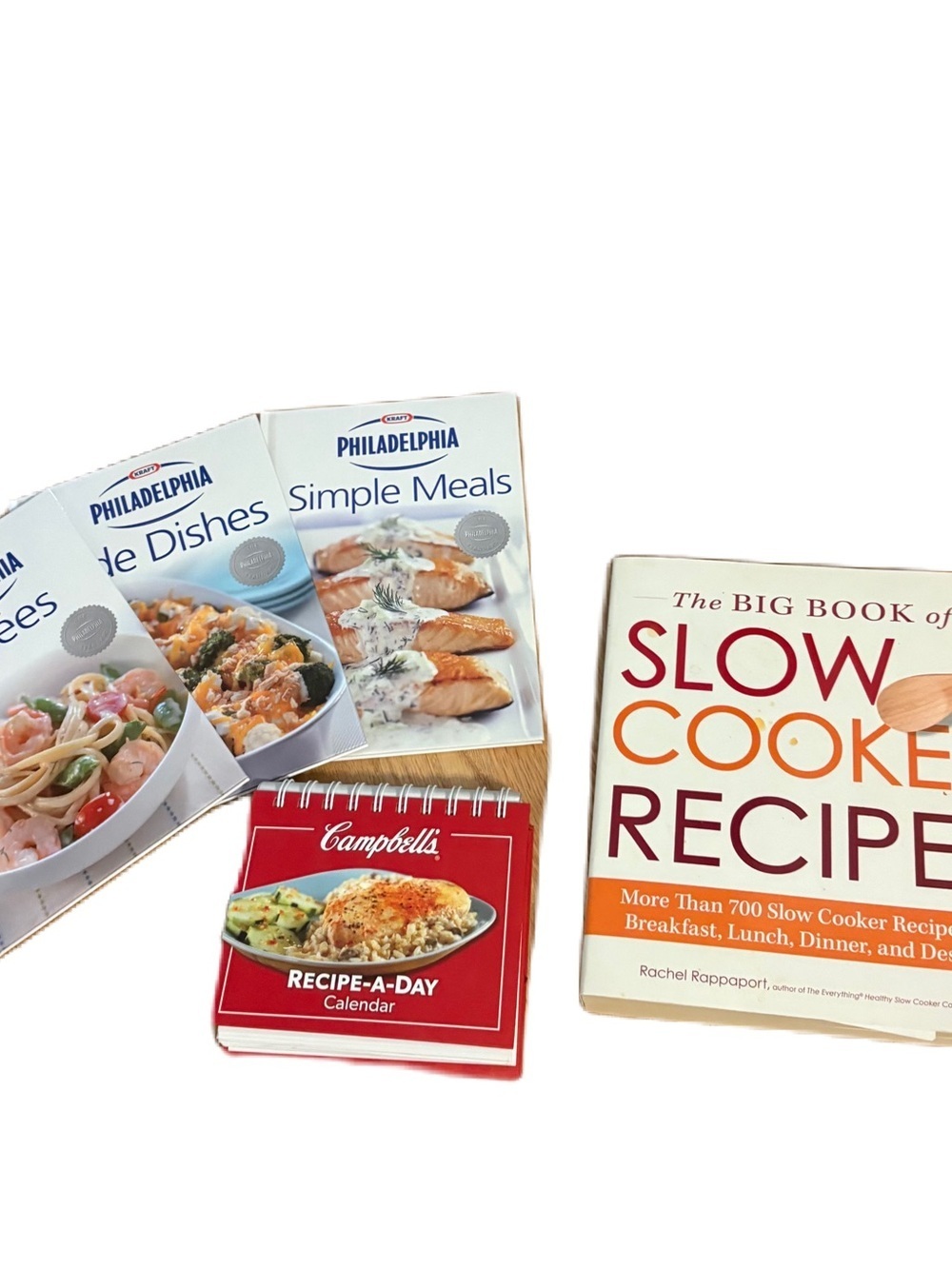 Philadelphia & Campbell's Cookbook Set Slow Cooker Crockpot Recipe a Day
